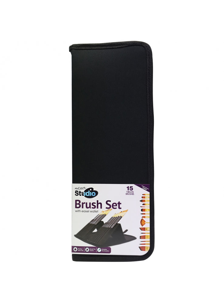 Mixed Bristle Gouache Brush Set in Wallet (11pc) – Harepin Creative
