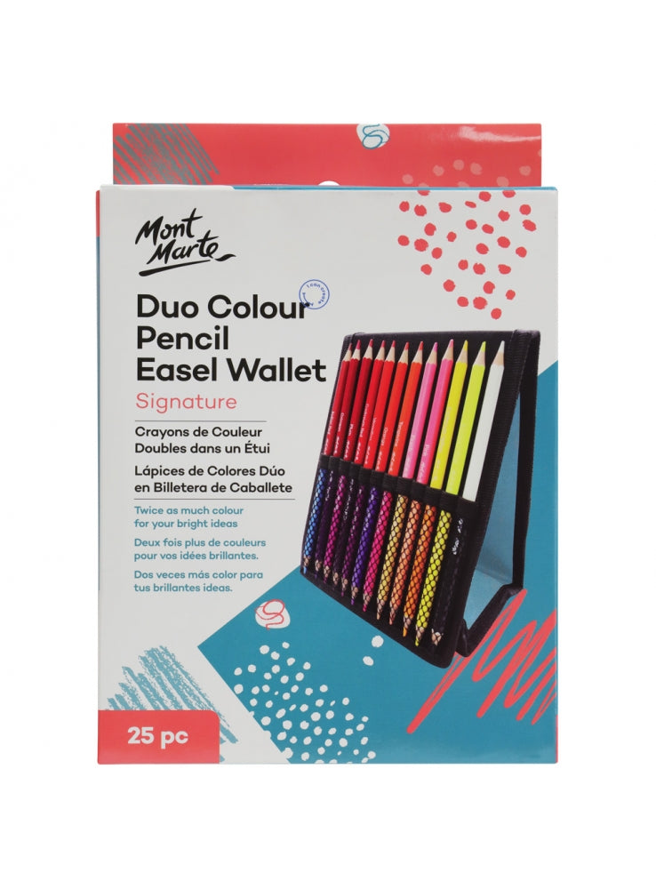 MONT MARTE COLOURED CHARCOAL PENCILS SIGNATURE SET-4