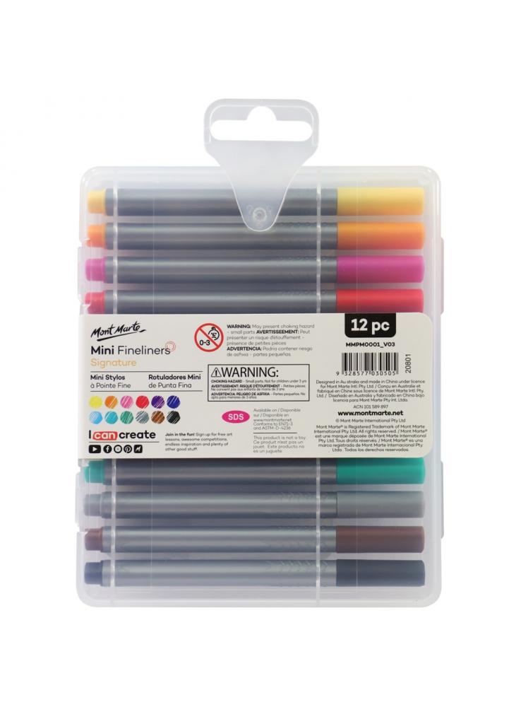 Signature Fine-Tip Markers with Case (12pc) – Harepin Creative