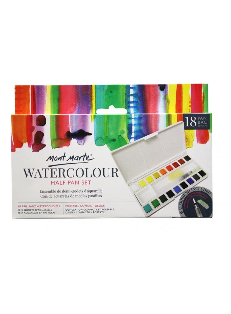 Watercolor Travel Set (18pc) – Harepin Creative