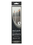 Gallery Series Brush Set Acrylic (6pc)
