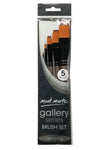 Gallery Series Brush Set Acrylic (5pc)