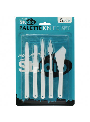 Plastic Studio Palette Knife Set (5pc)