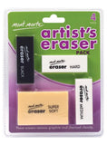 Artist's Eraser Pack (4pc)