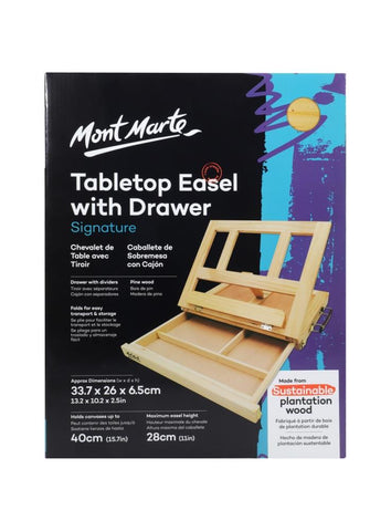 Table Easel with Drawer