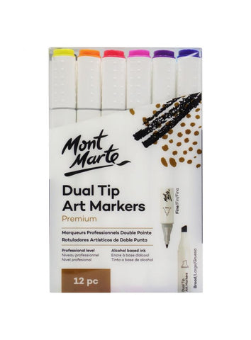 Dual Tip Art Markers (12pc)