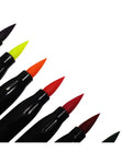 Signature Coloring Brush Markers (12pc)