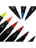 Signature Coloring Brush Markers (12pc)