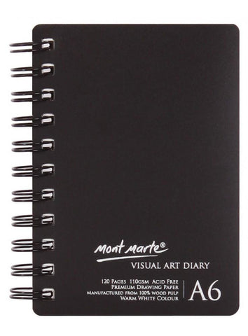 Visual Art Diary - A6 (4.1 x 5.8 in.)