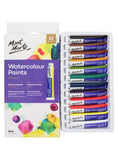 Premium Watercolor Paint Set (12pc)