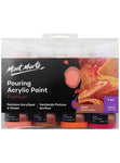 Pouring Acrylic Set - Coral (4pc/120mL each)